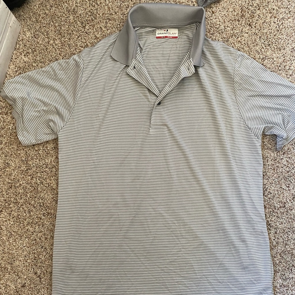 Grand Slam Means golf Polo, mens size Medium